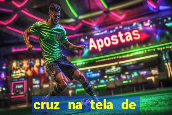 cruz na tela de cruz das